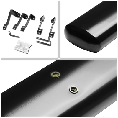 D-Motoring - Running Boards - 5 in. - Black - Oval - GMC Sierra Extended Cab / Chevy Silverado Extended Cab - 3