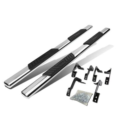 D-Motoring - Running Boards - 5 in. - Oval - RAM 1500 / 2500 / 3500 / Dodge RAM 2500 / 3500 / 1500 Crew Cab 4-Door - 1