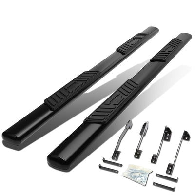 D-Motoring - Running Boards - 5 in. - Oval - Dodge RAM 1500 / 2500 / 3500 / Extended (Quad) Cab - 1