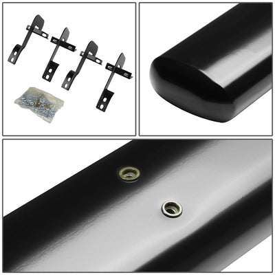 D-Motoring - Running Boards - 5 in. - Black - Oval - 01-03 Ford F-150 Crew Cab (Super Crew) - 3