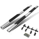D-Motoring - Running Boards - 5 in. - Oval - Ford F-150 Crew Cab (Super Crew) / Lincoln Mark LT - 1