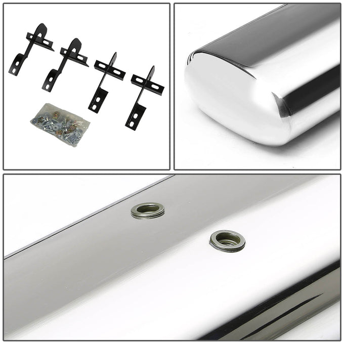 D-Motoring - Running Boards - 5 in. - Oval - Ford F-150 Crew Cab (Super Crew) / Lincoln Mark LT - 3