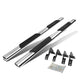 D-Motoring - Running Boards - 5 in. - Oval - Silver - Ford F-250 / F-350 / F-450 /  F-550 Crew Cab - 1