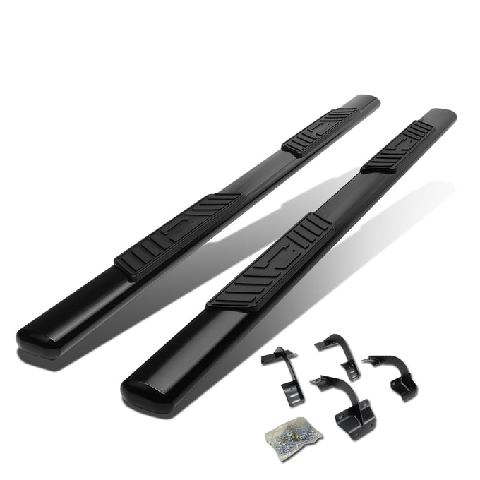 D-Motoring - Running Boards - 5 in. - Carbon Steel - 15-18 Ford F-150 Extended Cab (Super) - 1