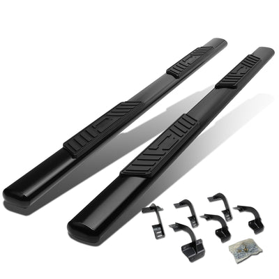 D-Motoring - Running Boards - 5 in. - Carbon Steel - 15-18 Ford F-150 Crew Cab (Super Crew) - 1