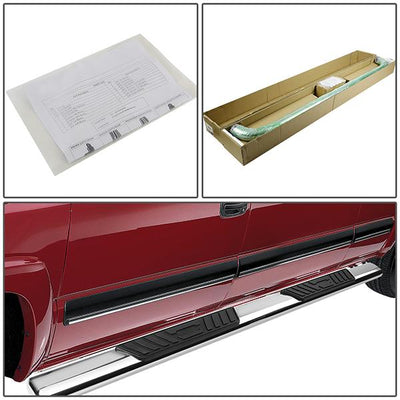 2019 Ram 1500 Quad (Extended) Cab 5 in.  Running Boards Side Step Nerf Bars - Oval - Stainless Steel - STEPB-5O-946-SS - 5