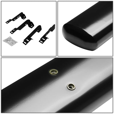 D-Motoring - Running Boards - 6 in. - Black - Oval - GMC Sierra Standard Cab / Chevy Silverado Standard Cab - 3