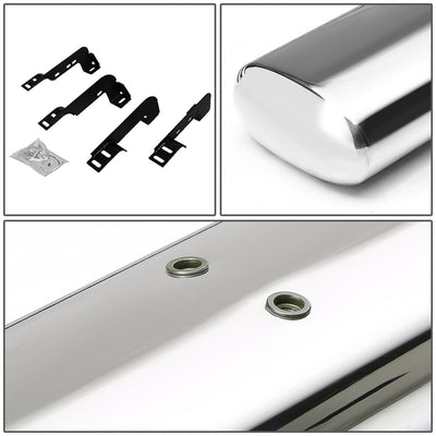 D-Motoring - Running Boards - 6 in. - Oval - GMC Sierra Standard Cab / Chevy Silverado Standard Cab - 3
