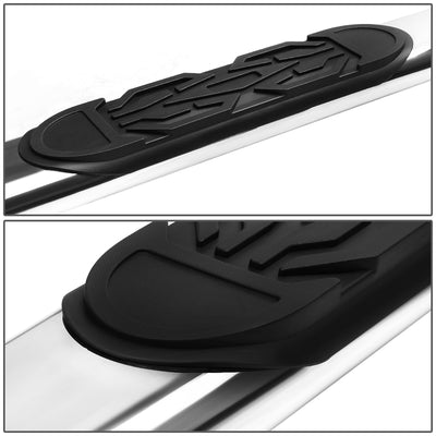 D-Motoring - Running Boards - 6 in. - Oval - 01-16 Chevy Silverado Crew Cab - 2