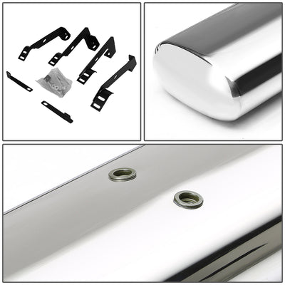 D-Motoring - Running Boards - 6 in. - Oval - Dodge RAM 1500 / 2500 / 3500 Standard Cab - 3