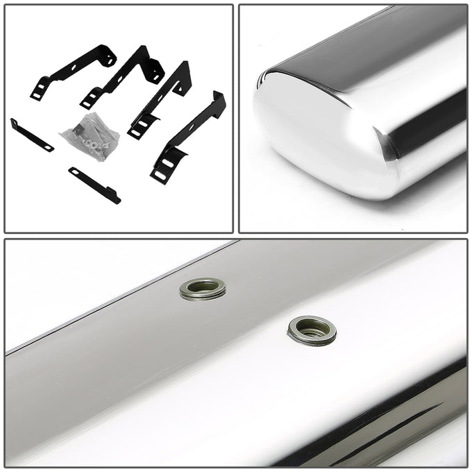 D-Motoring - Running Boards - 6 in. - Oval - Dodge RAM 1500 / 2500 / 3500 Standard Cab - 3