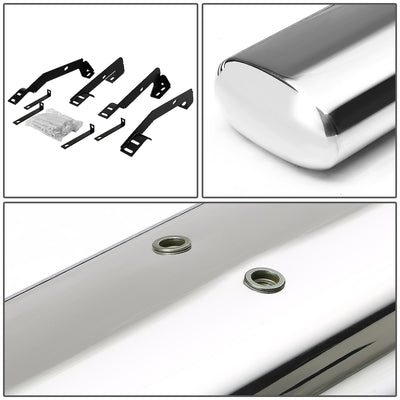 D-Motoring - Running Boards - 6 in. - Oval - Dodge RAM 1500 / 2500 / 3500 Extended Quad Cab - 3