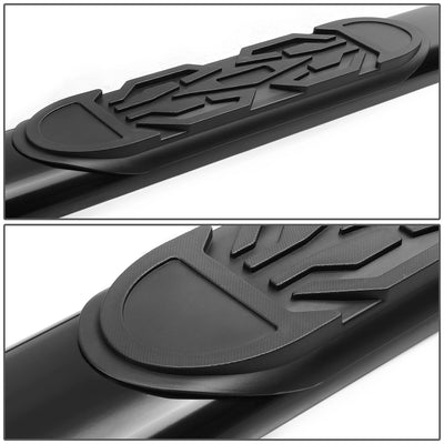 D-Motoring - Running Boards - 6 in. - Black - Oval - Dodge RAM 1500 / 2500 / 3500 Crew Cab 4-Door - 2