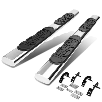 D-Motoring - Running Boards - 6 in. - Oval - Ford F-150 /F-250 Light Duty Super Cab (Extended Cab) - 1