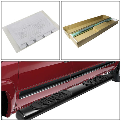 D-Motoring - Running Boards - 6 in. - Oval - Ford F-250 / F-350 Super Duty Extended Cab (Super) - 4