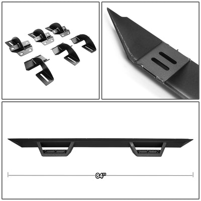 D-Motoring - Running Boards+Downpipe Step Pad - 3 in. - 15-17 Ford F-150 Crew Cab - 4