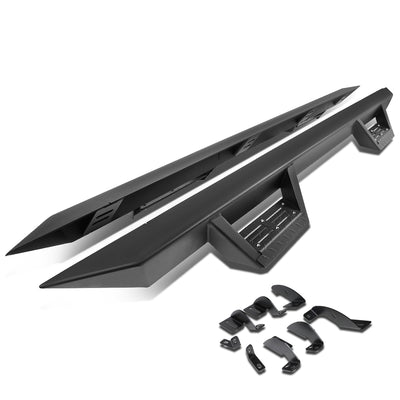 D-Motoring - Running Boards+Downpipe Step Pad - 3 in. - 05-17 Toyota Tacoma Extended (Access) Cab - 1