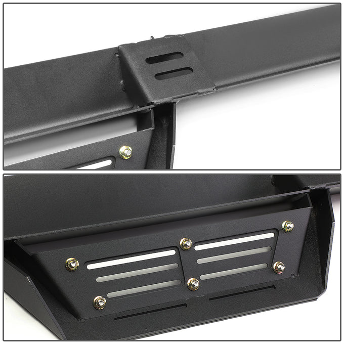 D-Motoring - Running Boards+Downpipe Step Pad - 3 in. - 05-17 Toyota Tacoma Extended (Access) Cab - 3