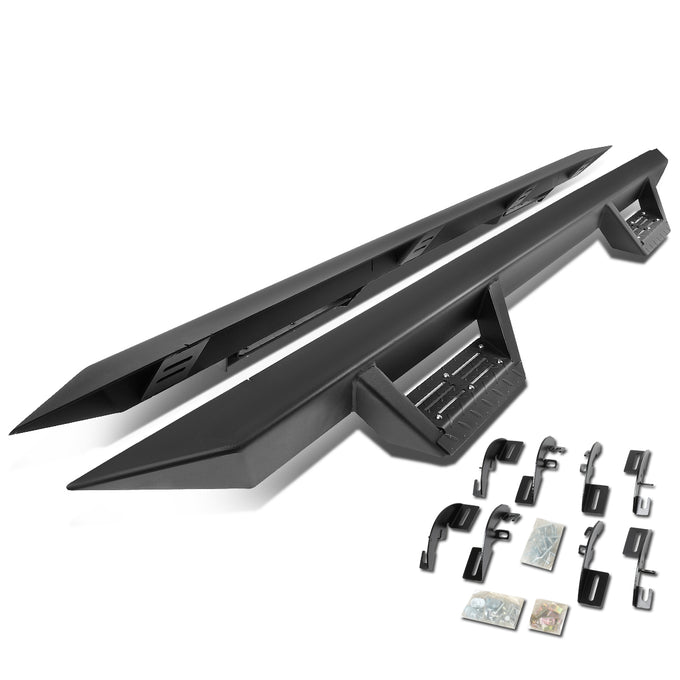 D-Motoring - 15-18 Chevy Colorado Canyon Running Boards - Side Step - Aluminum - 1