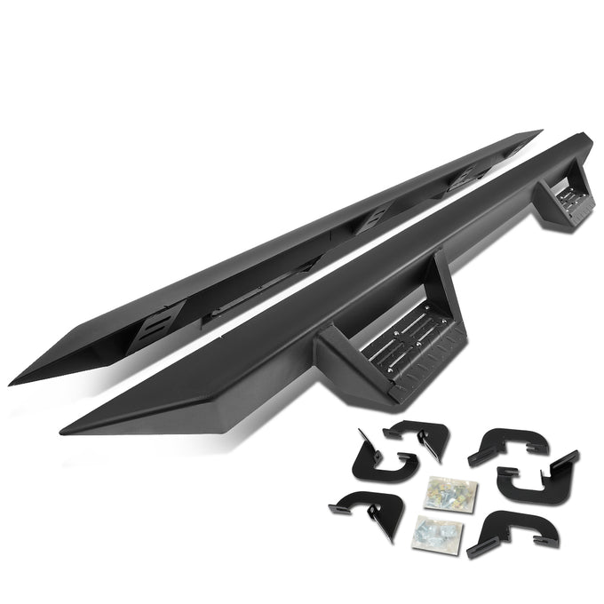 D-Motoring - 07-18 Chevy Silverado GMC Sierra 1500 2500HD 3500HD Running Boards - Side Step - Aluminum - 1