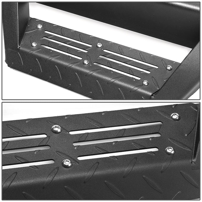 D-Motoring - 07-18 Chevy Silverado GMC Sierra Crew Running Boards - Side Step - Aluminum - 3