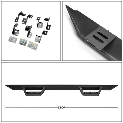 D-Motoring - 09-18 Dodge Ram 1500 Running Boards - Side Step - Aluminum - 5