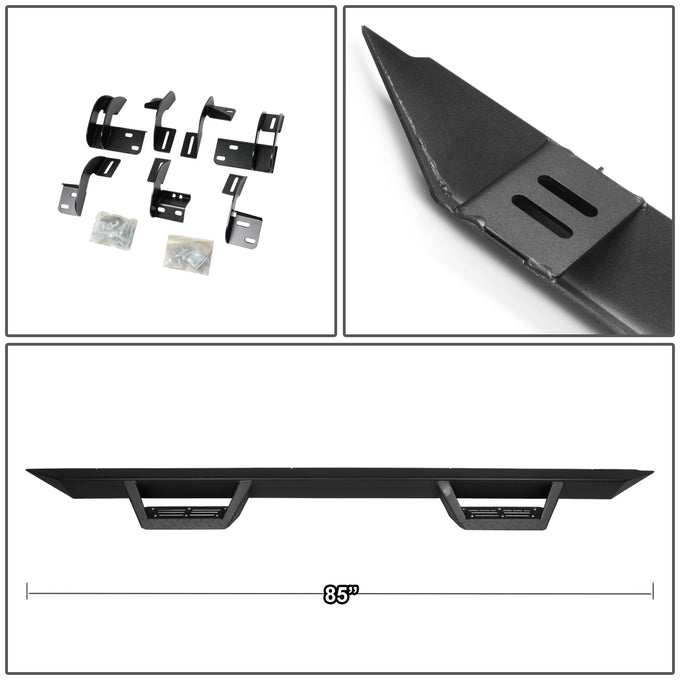 D-Motoring - 09-18 Dodge Ram 1500 Running Boards - Side Step - Aluminum - 5