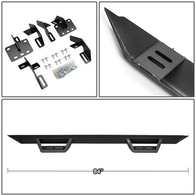 19 Ram Truck 1500 Crew Cab Running Boards - 3 in.  - Pair - STEPB-G222-022 - 5