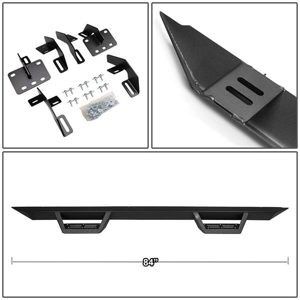 19 Ram Truck 1500 Crew Cab Running Boards - 3 in.  - Pair - STEPB-G222-022 - 5