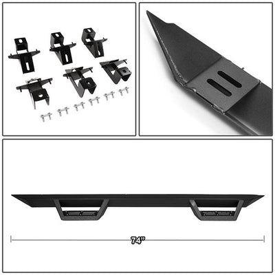18-19 Jeep Wrangler Unlimited Running Boards - 3 in.  - Pair - STEPB-G222-023 - 5