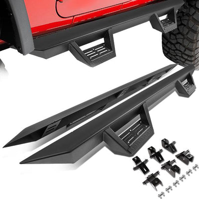 18-19 Jeep Wrangler Unlimited Running Boards - 3 in.  - Pair - STEPB-G222-023 - 1