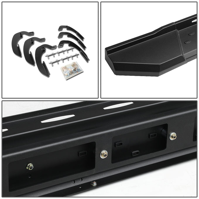 D-Motoring - Running Boards - 5.5 in. - Chevy Silverado 1500 / 2500HD / 3500HD Extended Cab / GMC Sierra 1500 / 2500HD Extended Cab - 3