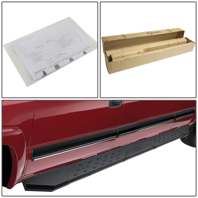 D-Motoring - Running Boards - 5.5 in. - 09-17 Dodge RAM 1500 Crew Cab - 5