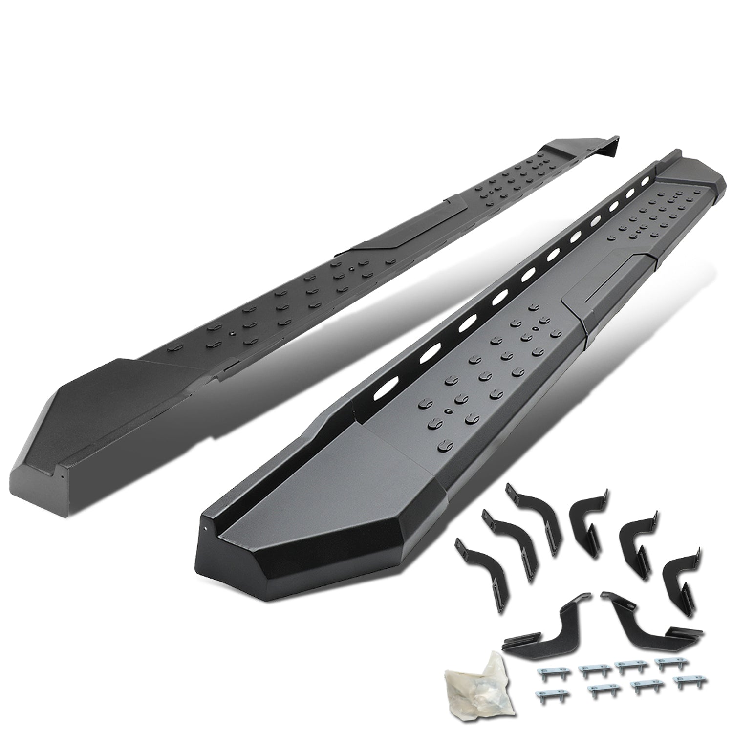 D-Motoring - Running Boards - 5.5 in. - Aluminum - 07-18 Toyota Tundra Extended Crew Cab (CrewMax) - 1