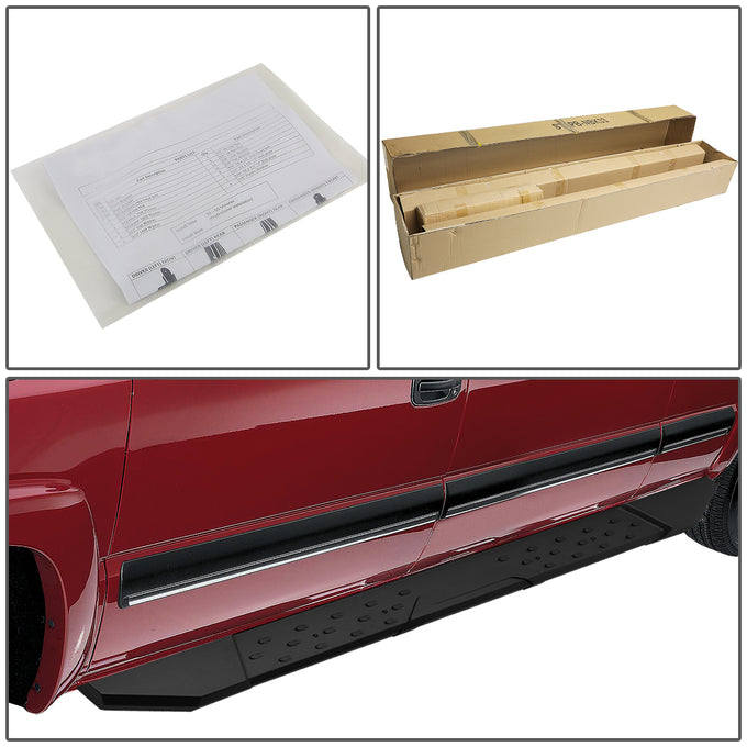 D-Motoring - Running Boards - 5.5 in. - Aluminum - 07-18 Toyota Tundra Extended Crew Cab (CrewMax) - 5