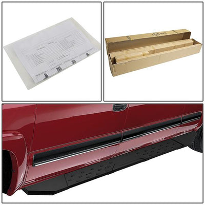 2019 Ram 1500 Crew Cab Running Boards - 5.5 in.  - Aluminum - Pair - STEPB-NBK33-016 - 5