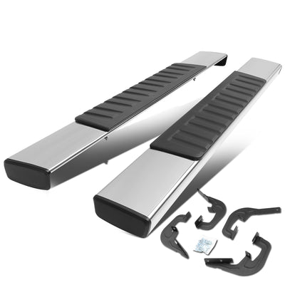 D-Motoring - Running Boards - 6 in. - Chevy Silverado 1500 / 2500HD / 3500HD Standard Cab / GMC Sierra 1500 Standard Cab - 1