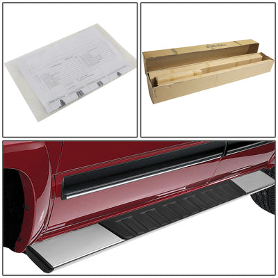 D-Motoring - Running Boards - 6 in. - Chevy Silverado 1500 / 2500HD / 3500HD Standard Cab / GMC Sierra 1500 Standard Cab - 4