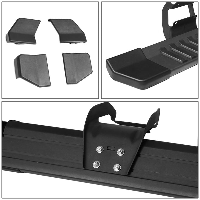 D-Motoring - 15-18 Ford F-150 Running Boards - Side Step - 6 in. - Aluminum - 4