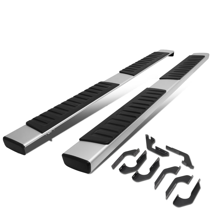 D-Motoring - 07-18 Toyota Tundra Double Cab (Crew) Running Boards - Side Step - 6 in. - Stainless Steel - 1