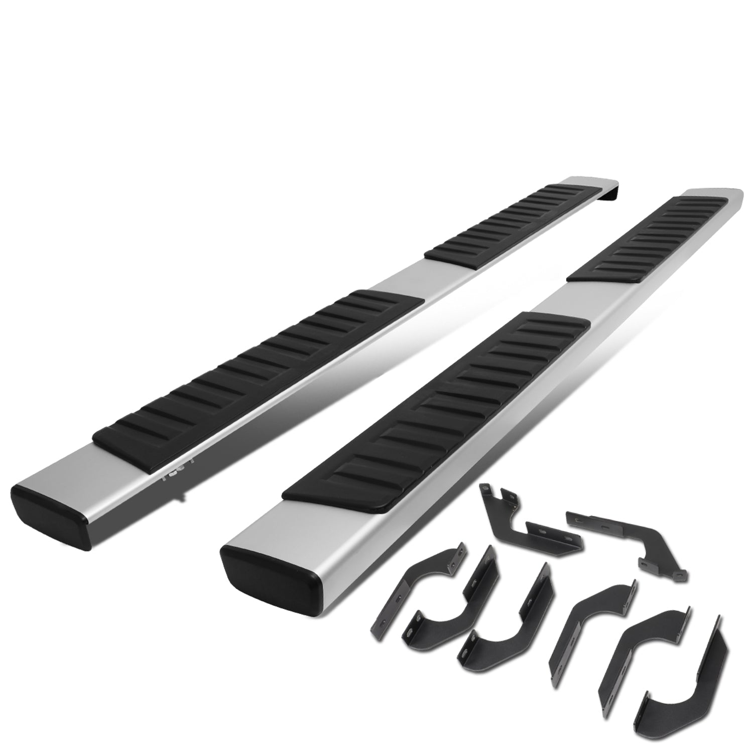 D-Motoring - 07-18 Toyota Tundra CrewMax (Extended Crew) Running Boards - Side Step - 6 in. - Stainless Steel - 1