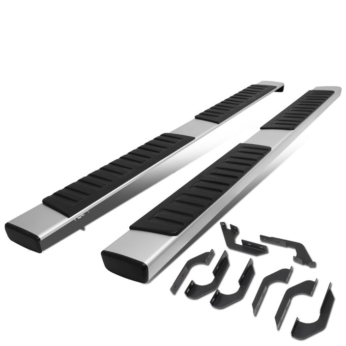 D-Motoring - 07-18 Toyota Tundra CrewMax (Extended Crew) Running Boards - Side Step - 6 in. - Stainless Steel - 1