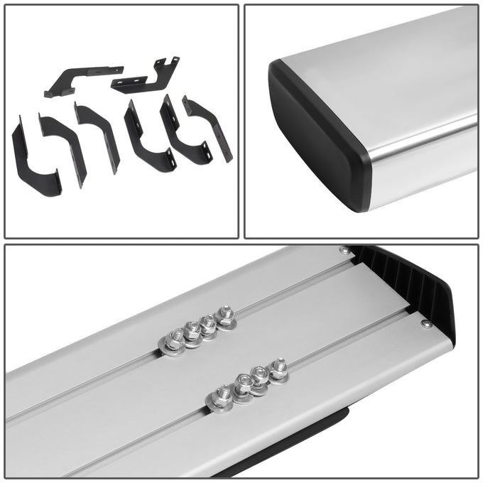 D-Motoring - 07-18 Toyota Tundra CrewMax (Extended Crew) Running Boards - Side Step - 6 in. - Stainless Steel - 4