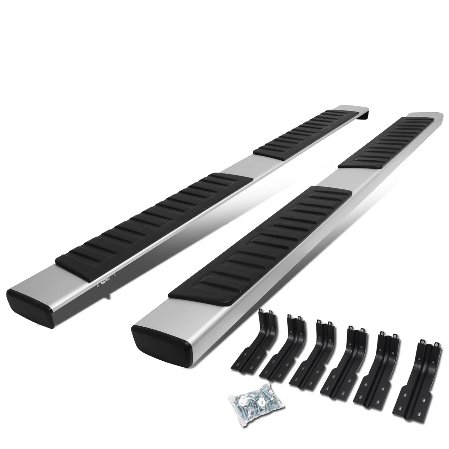 D-Motoring - 99-16 Ford F-250, F-350, F-450, F-550 Super Duty SuperCrew Cab (Crew) Running Boards - Side Step - 6 in. - Stainless Steel - 1