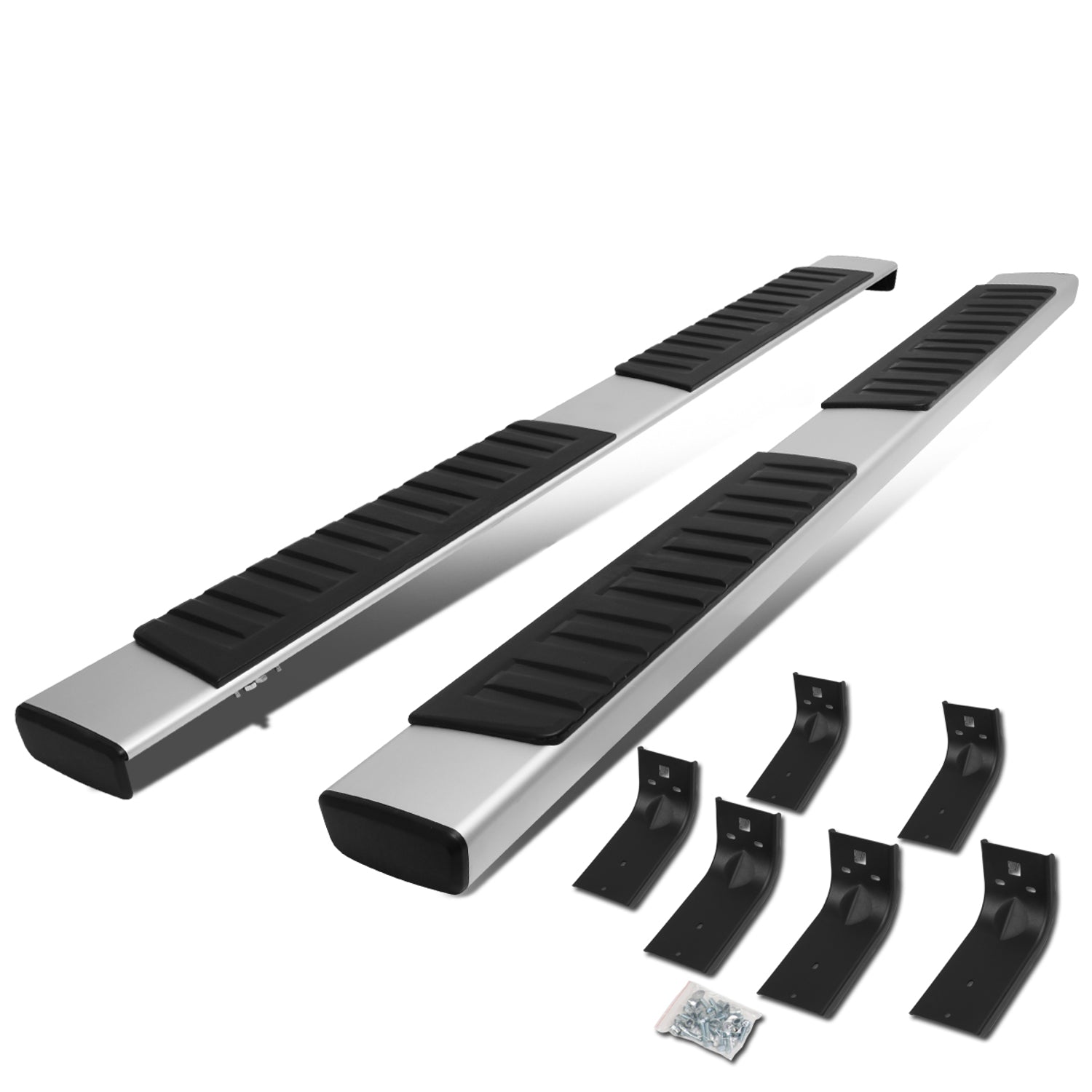 D-Motoring - 09-18 Dodge Ram 1500 2500 3500 Crew Cab Running Boards - Side Step - 6 in. - Stainless Steel - 1