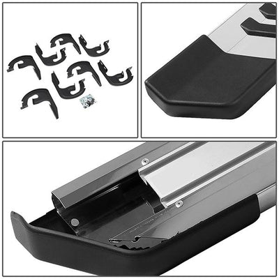 04-14 Ford F-150 Super Cab Running Boards - 6 in.  - Aluminum & Stainless Steel - 4