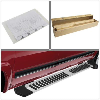 04-14 Ford F-150 Super Cab Running Boards - 6 in.  - Aluminum & Stainless Steel - 5