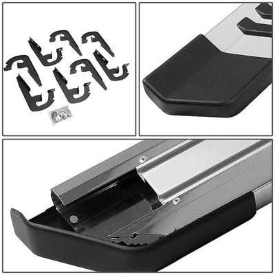 04-14 Ford F-150 Crew Cab Running Boards - Aluminum & Stainless Steel - 4