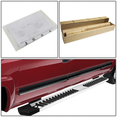 04-14 Ford F-150 Crew Cab Running Boards - Aluminum & Stainless Steel - 5