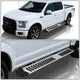 99-16 Ford F-250 F-350 F-450 F-550 Super Duty Super Cab Running Boards - 6 in.  - Aluminum & Stainless Steel - 6